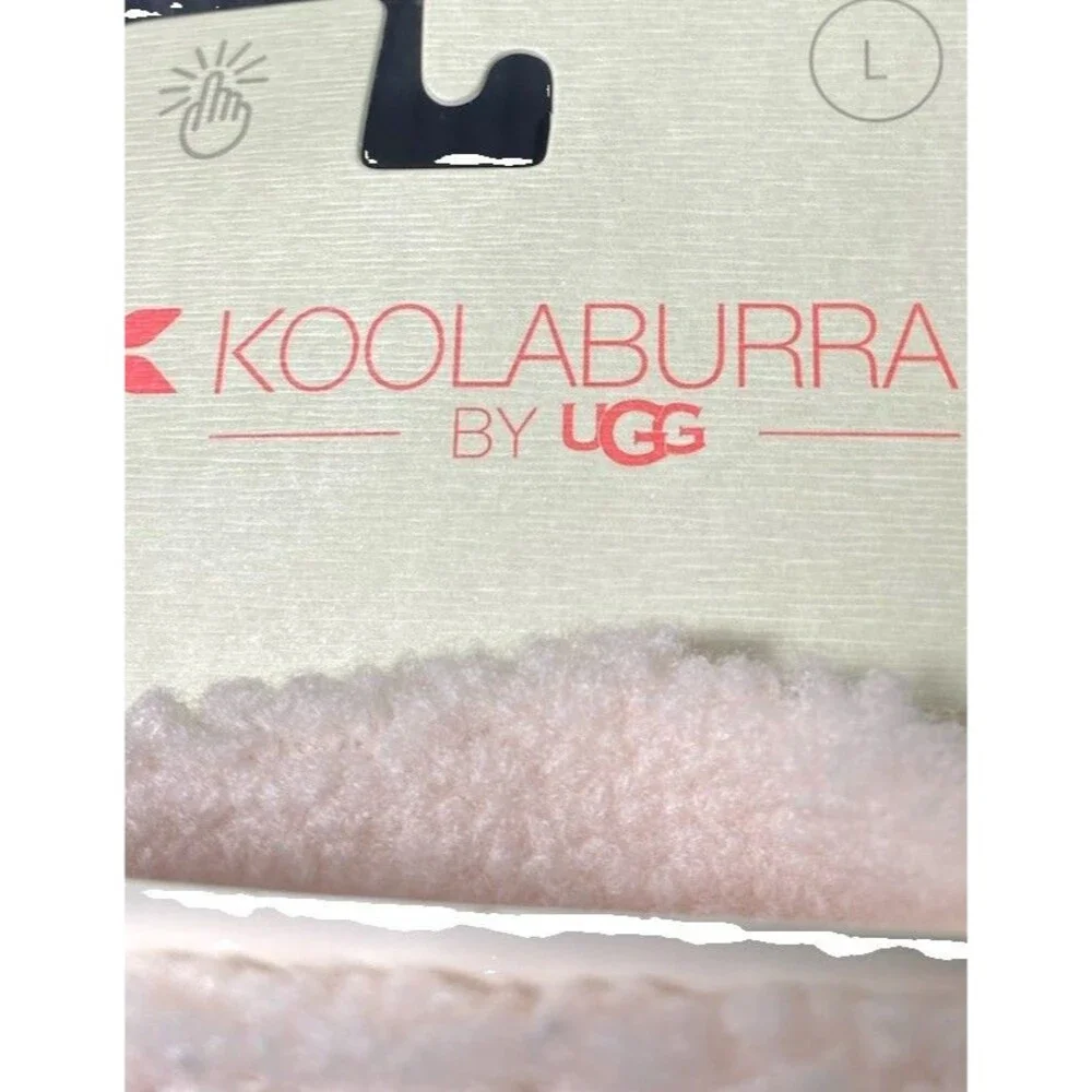 Kookaburra By Ugg NWT Large Ladies Pink Gloves Fluff Cuffs Smart Phone Fingertip